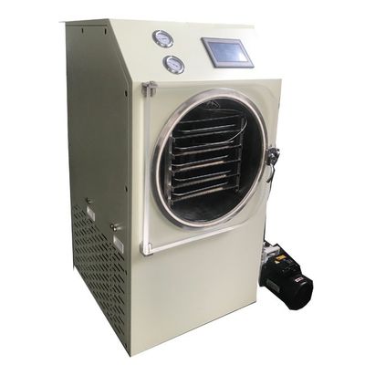 Porcellana Operazione conveniente della macchina 834x700x1300mm di Grey Color Mini Freeze Drying fornitore